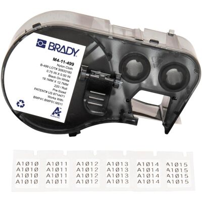 Brady, Rouleau d’étiquettes, Étiquette BMP41/BMP51/BMP53/M511 (19.05 mm) - Publicité Brady, Rouleau d’étiquettes, Étiquette BMP41/BMP51/BMP53/M511 (19.05 mm) - Publicité