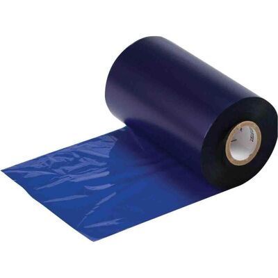 Brady, Rouleau d’étiquettes, R-4407-BL, Ruban résine, bleu, 110.00 mm x 300.00 m, f. THT Bradyprinter (110 mm) - Publicité Brady, Rouleau d’étiquettes, R-4407-BL, Ruban résine, bleu, 110.00 mm x 300.00 m, f. THT Bradyprinter (110 mm) - Publicité