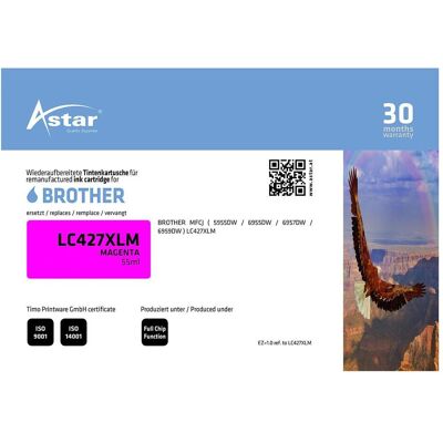 Astar, Cartouche d'impression, AS70845 BROTHER LC427XLM MFCJ - Publicité Astar, Cartouche d'impression, AS70845 BROTHER LC427XLM MFCJ - Publicité