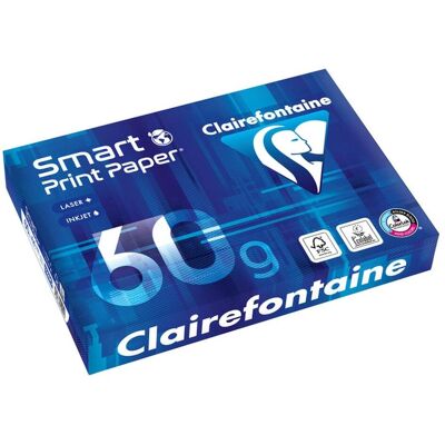 Clairefontaine, Papier, Clairmail (A4, 500 feuilles, 60 g/m²) - Publicité Clairefontaine, Papier, Clairmail (A4, 500 feuilles, 60 g/m²) - Publicité
