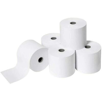 Casio Rouleau de papier thermique, Rouleau de papier thermique 57mm,longueur 30m - Pack de 5 - Publicité Casio Rouleau de papier thermique, Rouleau de papier thermique 57mm,longueur 30m - Pack de 5 - Publicité