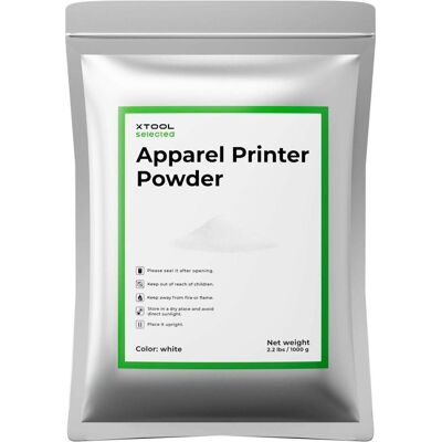XTool Selected Apparel Printer Powder(1 kg), Imprimante 3D : accessoires - Publicité XTool Selected Apparel Printer Powder(1 kg), Imprimante 3D : accessoires - Publicité