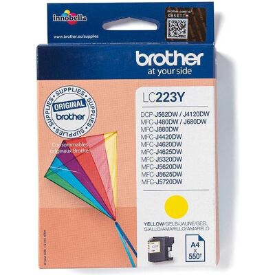 Brother Cartouche d'impression, Ink Yellow, 10mlStandard (Y) - Publicité Brother Cartouche d'impression, Ink Yellow, 10mlStandard (Y) - Publicité