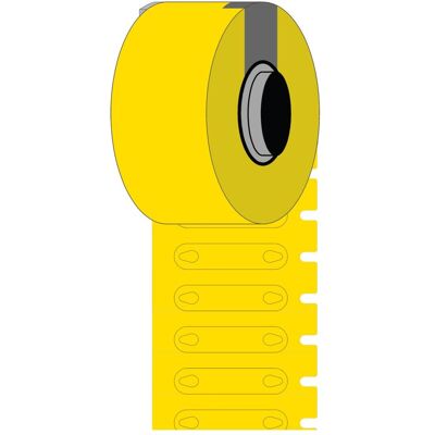 Brady, Rouleau d’étiquettes, BM-4-7599-YL-R, Rapido(TM), repère de câble, polyéthylène enduit, jaune, mat, 26.00 x 7 (39.67 mm) - Publicité Brady, Rouleau d’étiquettes, BM-4-7599-YL-R, Rapido(TM), repère de câble, polyéthylène enduit, jaune, mat, 26.00 x 7 (39.67 mm) - Publicité