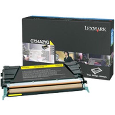 Lexmark Toner, C734A2YG (Y) - Publicité Lexmark Toner, C734A2YG (Y) - Publicité