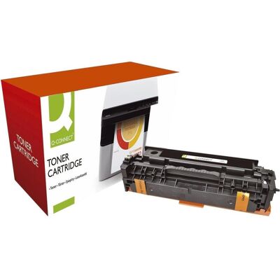 Toner cyan Q-Connect CE411A pour HP série M351 - 2600 pages - Publicité Toner cyan Q-Connect CE411A pour HP série M351 - 2600 pages - Publicité