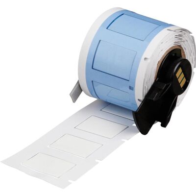 Brady, Rouleau d’étiquettes, M6-375-1-345-WT, manchons thermorétractables en permaculture, fluorure de polyvinyle - Publicité Brady, Rouleau d’étiquettes, M6-375-1-345-WT, manchons thermorétractables en permaculture, fluorure de polyvinyle - Publicité