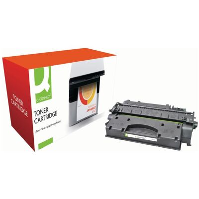 Q-connect - Toner compatible hp cf280x laserjet /m401 - 6900 pages - Noir - Cartouche de toner - Publicité Q-connect - Toner compatible hp cf280x laserjet /m401 - 6900 pages - Noir - Cartouche de toner - Publicité