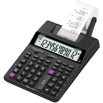 Casio Calculatrice, Hr-150rce (Fonctionnement sur piles, Fonctionnement sur secteur) - Publicité Casio Calculatrice, Hr-150rce (Fonctionnement sur piles, Fonctionnement sur secteur) - Publicité