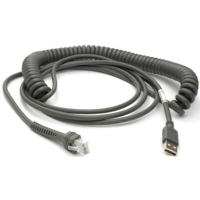Câble USB Zebra U09-C15ZAR - 4,57 m, Gris - Câble USB - Publicité Câble USB Zebra U09-C15ZAR - 4,57 m, Gris - Câble USB - Publicité