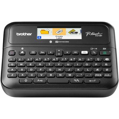Brother P-touch D610BTVP, Étiqueteuse, Noir - Publicité Brother P-touch D610BTVP, Étiqueteuse, Noir - Publicité
