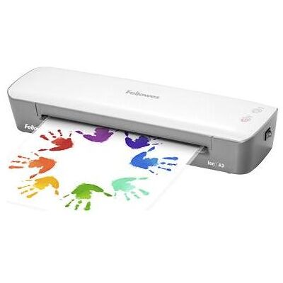Fellowes Plastifieuse, Ion A3 Laminator (125 µm, 80 µm, A3) - Publicité Fellowes Plastifieuse, Ion A3 Laminator (125 µm, 80 µm, A3) - Publicité
