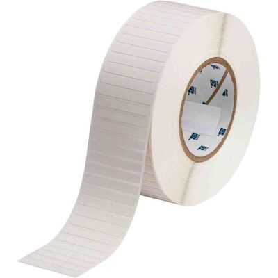 Brady, Rouleau d’étiquettes, THT-48-719-10, Polyimide conducteur de tension, blanc, mat, 50.80 x 6.35 mm, permanent (10000 - Publicité Brady, Rouleau d’étiquettes, THT-48-719-10, Polyimide conducteur de tension, blanc, mat, 50.80 x 6.35 mm, permanent (10000 - Publicité