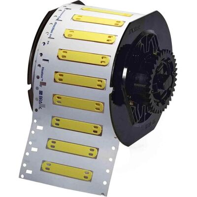 Brady, Rouleau d’étiquettes, B33-6010-7643-YL, Étiquettes Heatex, jaunes, mates, 60.00 x 10.00 mm, pour BBP33, i3300, i5300 (50 - Publicité Brady, Rouleau d’étiquettes, B33-6010-7643-YL, Étiquettes Heatex, jaunes, mates, 60.00 x 10.00 mm, pour BBP33, i3300, i5300 (50 - Publicité