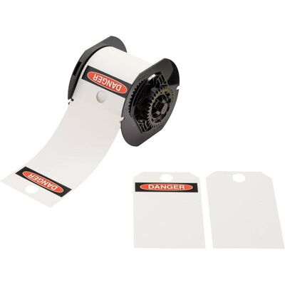 Brady, Rouleau d’étiquettes, Verrouillage en polyester imprimable (82.55 mm) - Publicité Brady, Rouleau d’étiquettes, Verrouillage en polyester imprimable (82.55 mm) - Publicité