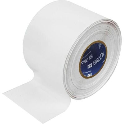 Brady, Rouleau d’étiquettes, THTC-63-439-WT, Vinyle, Blanc, satiné, 63.00 mm x 40.00 m, permanent, continu - Publicité Brady, Rouleau d’étiquettes, THTC-63-439-WT, Vinyle, Blanc, satiné, 63.00 mm x 40.00 m, permanent, continu - Publicité