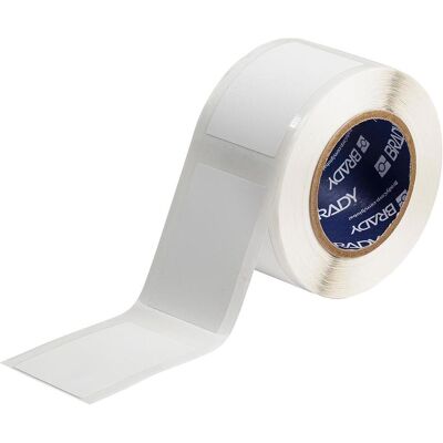 Brady, Rouleau d’étiquettes, Étiquettes en polyester PermaShield (55.10 mm) - Publicité Brady, Rouleau d’étiquettes, Étiquettes en polyester PermaShield (55.10 mm) - Publicité