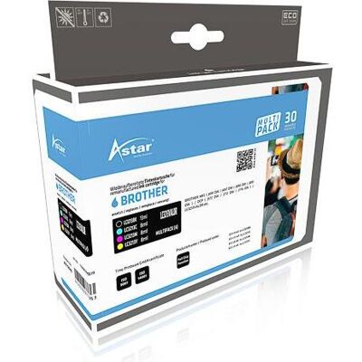 Astar, Cartouche d'impression, AS70045 BRO. ENCRE 4 CMYK HC LC3213VALDR 4x400pages blister haute capacité - Publicité Astar, Cartouche d'impression, AS70045 BRO. ENCRE 4 CMYK HC LC3213VALDR 4x400pages blister haute capacité - Publicité