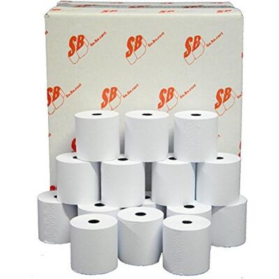 Sa.Ba.Cart, Rouleau de papier thermique, 10307600012VX papier pour calculatrices et registres 10 pcs. 60 g/m² 76 mm - Publicité Sa.Ba.Cart, Rouleau de papier thermique, 10307600012VX papier pour calculatrices et registres 10 pcs. 60 g/m² 76 mm - Publicité