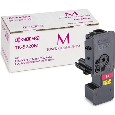 Toner Magenta Kyocera TK5220M - Accessoire d'Imprimante - Publicité Toner Magenta Kyocera TK5220M - Accessoire d'Imprimante - Publicité