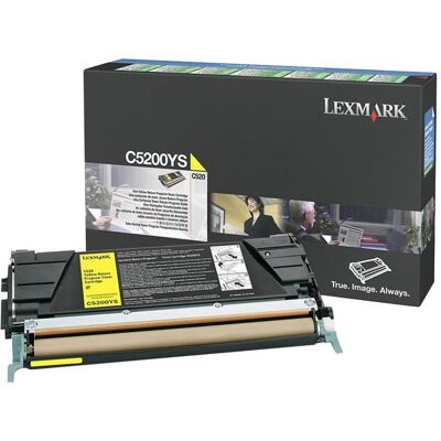 Lexmark Toner, C5200y (Y) - Publicité Lexmark Toner, C5200y (Y) - Publicité