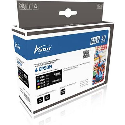 Astar, Cartouche d'impression, AS70065 EPS. XP5100 TINTE 4 CMYK - noir - Publicité Astar, Cartouche d'impression, AS70065 EPS. XP5100 TINTE 4 CMYK - noir - Publicité