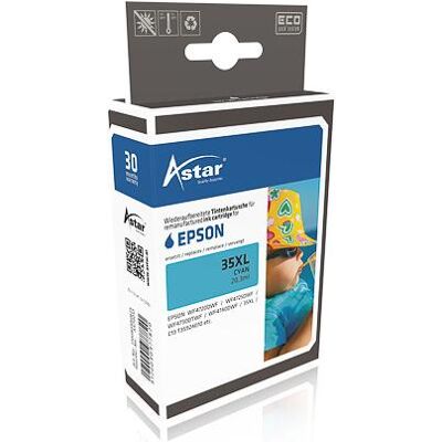Astar, Cartouche d'impression, AS70051 EPS. WF4720DWF TINTE CY HC - cyan - Publicité Astar, Cartouche d'impression, AS70051 EPS. WF4720DWF TINTE CY HC - cyan - Publicité