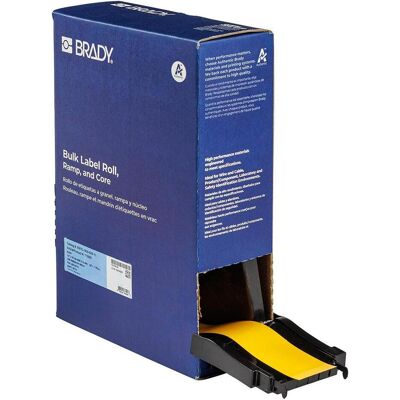 Brady, Rouleau d’étiquettes, Étiquettes magnétiques en polyester pour l'imprimante M710 (45.72 mm) - Publicité Brady, Rouleau d’étiquettes, Étiquettes magnétiques en polyester pour l'imprimante M710 (45.72 mm) - Publicité