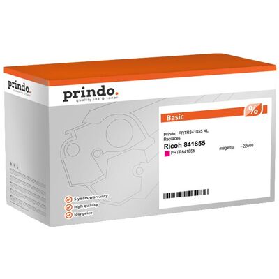 Prindo, Toner, compatible avec Ricoh MP C6003M (M) - Publicité Prindo, Toner, compatible avec Ricoh MP C6003M (M) - Publicité