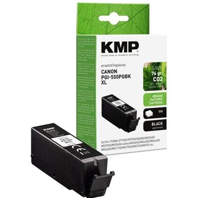 KMP, Cartouche d'impression, schwarz Druckerpatrone kompatibel zu Canon PGI-550 XL PGBK (PGBK) - Publicité KMP, Cartouche d'impression, schwarz Druckerpatrone kompatibel zu Canon PGI-550 XL PGBK (PGBK) - Publicité