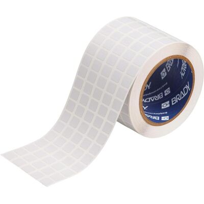 Brady, Rouleau d’étiquettes, Imprimable par transfert thermique (12.70 mm) - Publicité Brady, Rouleau d’étiquettes, Imprimable par transfert thermique (12.70 mm) - Publicité