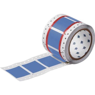 Brady, Rouleau d’étiquettes, 2HX-1000-2-BL, B-7642, Gaine thermorétractable Heatex 2:1, bleue, 50 x 41,5mm, pour diamètre de - Publicité Brady, Rouleau d’étiquettes, 2HX-1000-2-BL, B-7642, Gaine thermorétractable Heatex 2:1, bleue, 50 x 41,5mm, pour diamètre de - Publicité