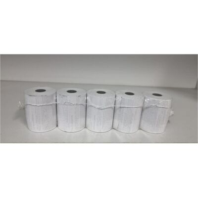 Soennecken, Rouleau de papier thermique, Rouleau de caisse thermique 57mmx25m SEPA 5p. Publicité Soennecken, Rouleau de papier thermique, Rouleau de caisse thermique 57mmx25m SEPA 5p. Publicité