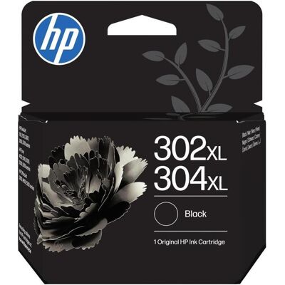 HP Cartouche d'impression, Hewlett-Packard 302XL/304XL Black Original Ink Crtg, 302XL/304XL - Publicité HP Cartouche d'impression, Hewlett-Packard 302XL/304XL Black Original Ink Crtg, 302XL/304XL - Publicité