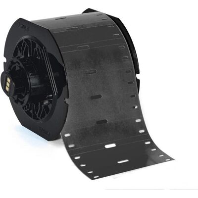 Brady, Rouleau d’étiquettes, B33-75x15-7643-BK, Étiquettes Heatex, noir, mat, 75.00 x 15.00 mm, pour BBP33, i3300, i5300 (75 mm) - Publicité Brady, Rouleau d’étiquettes, B33-75x15-7643-BK, Étiquettes Heatex, noir, mat, 75.00 x 15.00 mm, pour BBP33, i3300, i5300 (75 mm) - Publicité