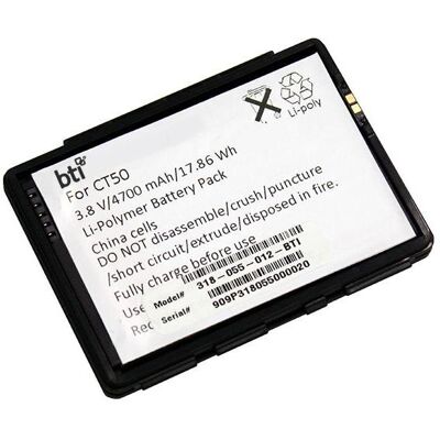 Origin Storage BTI 318-055-012-, Batterie, Noir, Honeywell, Lithium-Ion (Li-Ion), 4700 mAh, 3,8 V, Lecteur de codes barres : accessoires - Publicité Origin Storage BTI 318-055-012-, Batterie, Noir, Honeywell, Lithium-Ion (Li-Ion), 4700 mAh, 3,8 V, Lecteur de codes barres : accessoires - Publicité