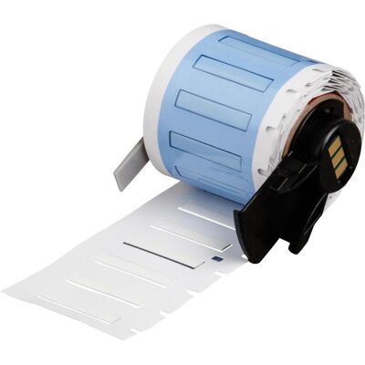 Brady, Rouleau d’étiquettes, M6-094-1-345-WT, manchons thermorétractables en permaculture, polyfluorure de vinyle - Publicité Brady, Rouleau d’étiquettes, M6-094-1-345-WT, manchons thermorétractables en permaculture, polyfluorure de vinyle - Publicité