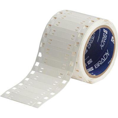 Brady, Rouleau d’étiquettes, B-338, HSCMHT-410-2-WT, Pendentif pour l'aérospatiale, Polyfluorure de vinyle, Blanc, 51.44 - Publicité Brady, Rouleau d’étiquettes, B-338, HSCMHT-410-2-WT, Pendentif pour l'aérospatiale, Polyfluorure de vinyle, Blanc, 51.44 - Publicité