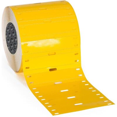 Brady, Rouleau d’étiquettes, THT-7515-7598-YL, Polyester, Gelb, glänzend, 75.00 x 15.00 mm, nicht klebend (1000 M.) - Publicité Brady, Rouleau d’étiquettes, THT-7515-7598-YL, Polyester, Gelb, glänzend, 75.00 x 15.00 mm, nicht klebend (1000 M.) - Publicité