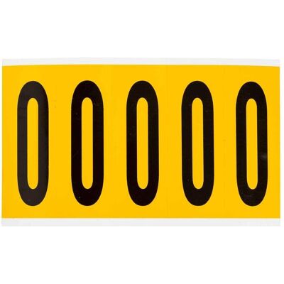 Brady, Rouleau d’étiquettes, B-946, 1560-O, vinyle, inscription : O, noir sur jaune, 44 x 127mm, hauteur des caractères 98mm(25 - Publicité Brady, Rouleau d’étiquettes, B-946, 1560-O, vinyle, inscription : O, noir sur jaune, 44 x 127mm, hauteur des caractères 98mm(25 - Publicité