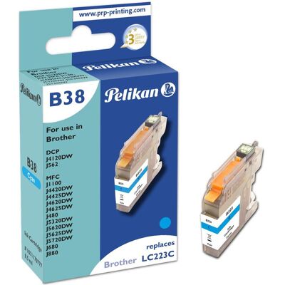Pelikan Cartouche d'impression, B38 LC-223 cy compatible (C) - Publicité Pelikan Cartouche d'impression, B38 LC-223 cy compatible (C) - Publicité