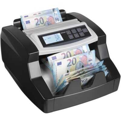 ratiotec, Compteur de monnaie, B40 - 260 mm - 289 mm - 174 mm - 5,1 kg - AC - LCD (Lecteur de billets) - Publicité ratiotec, Compteur de monnaie, B40 - 260 mm - 289 mm - 174 mm - 5,1 kg - AC - LCD (Lecteur de billets) - Publicité
