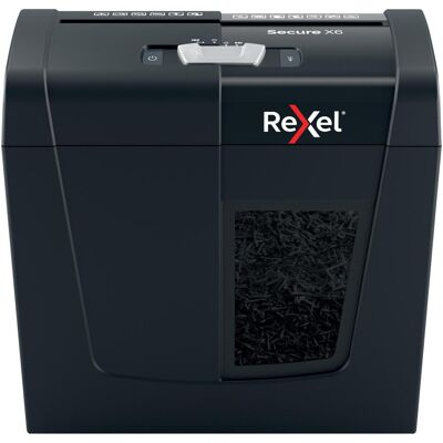 Rexel, Destructeur de documents, Secure X6 P-4 (Coupe de particules) - Publicité Rexel, Destructeur de documents, Secure X6 P-4 (Coupe de particules) - Publicité