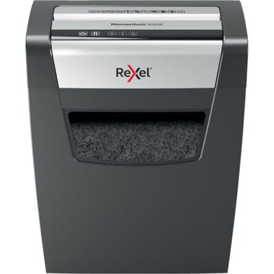 Rexel, Destructeur de documents, Momentum X312 (Coupe de particules) - Publicité Rexel, Destructeur de documents, Momentum X312 (Coupe de particules) - Publicité