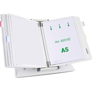 Tarifold, Panneau d'information, Système de plaques pochettes 435102 DIN A5 blanc avec 10 plaques pochettes - Publicité Tarifold, Panneau d'information, Système de plaques pochettes 435102 DIN A5 blanc avec 10 plaques pochettes - Publicité