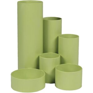 Metzger&Mendle, Bureau : accessoires, M&M Porte-stylos Bureau Boy verde (vert clair) Polystyrène 6 compartiments 12,9 x 13,9 x 14,7 cm - Publicité Metzger&Mendle, Bureau : accessoires, M&M Porte-stylos Bureau Boy verde (vert clair) Polystyrène 6 compartiments 12,9 x 13,9 x 14,7 cm - Publicité