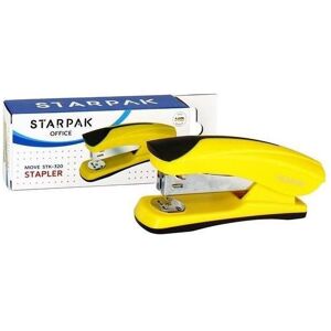 Starpak, Agrafeuse, Déplacez l'agrafeuse jaune STK-320 (20 feuilles) - Publicité Starpak, Agrafeuse, Déplacez l'agrafeuse jaune STK-320 (20 feuilles) - Publicité