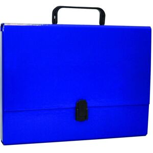 Staples, Porte-cartes, Porte-documents de bureau avec poignée, 50 mm, bleu marine (A4) - Publicité Staples, Porte-cartes, Porte-documents de bureau avec poignée, 50 mm, bleu marine (A4) - Publicité