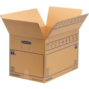 Bankers Box, Emballage + boîte d'expédition, Fellowes 6207301 Boîte d'emballage paquet Bleu, Marron 1 pièce(s) (10 pcs) - Publicité Bankers Box, Emballage + boîte d'expédition, Fellowes 6207301 Boîte d'emballage paquet Bleu, Marron 1 pièce(s) (10 pcs) - Publicité