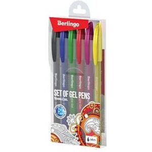 Berlingo, Stylo, Roller-Set Gel, color, 6stk, 0.5mm, Triangle gel (6x) - Publicité Berlingo, Stylo, Roller-Set Gel, color, 6stk, 0.5mm, Triangle gel (6x) - Publicité